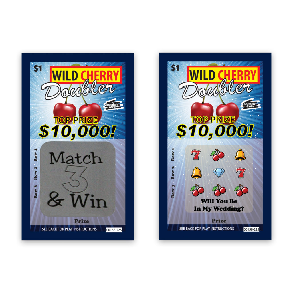 "Will You Be in My Wedding" Lotto Replica Scratch Off Card - My Scratch Offs