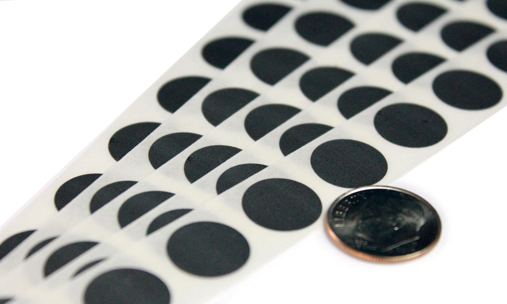 Silver 0.50" Round Scratch Off Sticker Labels - My Scratch Offs