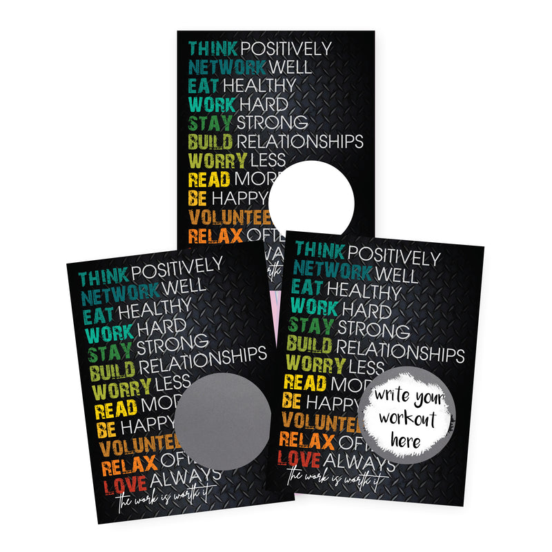 20 Cards with Blank Area to Write Message