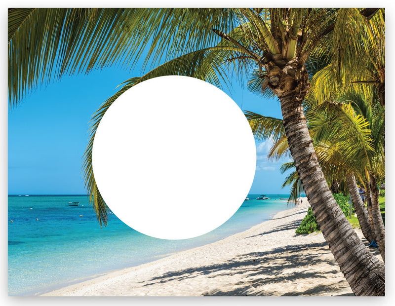 20 Cartes avec zone vierge pour écrire un message