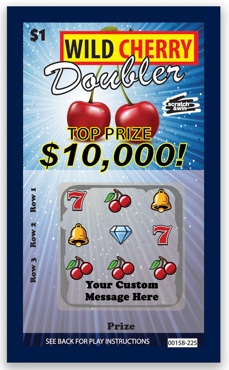 1 ou 5 ou 10 réplique(s) de ticket de loterie à faire soi‑même