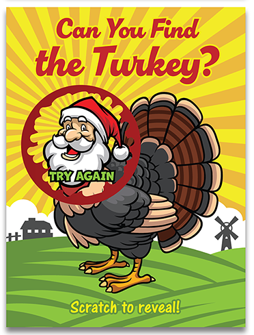 2 cartes gagnantes 24 cartes non gagnantes