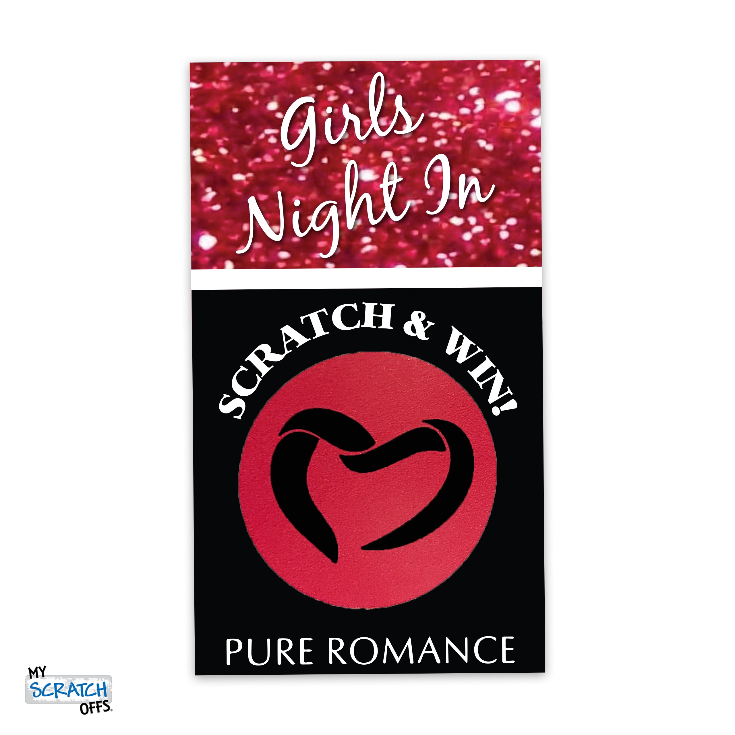 Pure Romance Girls Night In Scratch Off Party Promotion for DIY Self-Print (Digital Download)