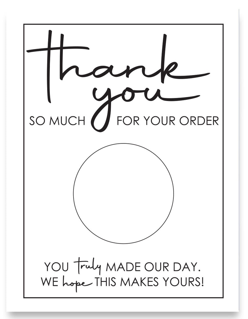 20 Tarjetas con Área en Blanco para Escribir Mensaje