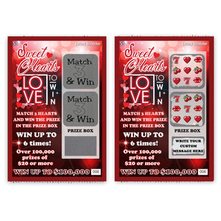 So…we have a lot of Valentine’s Day Scratch Offs!