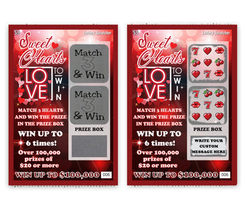 So…we have a lot of Valentine’s Day Scratch Offs!
