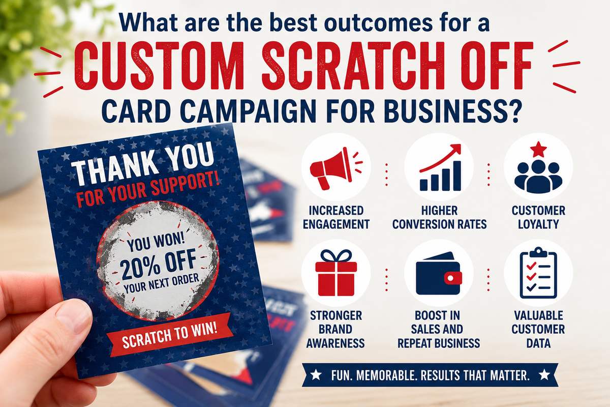 What Are the Best Outcomes for a Custom Scratch-Off Card Campaign for Business?