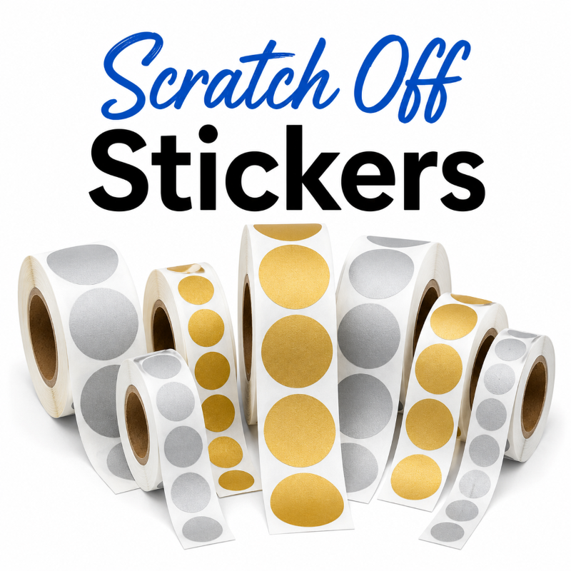 What to Put Under a Scratch Off Sticker: Creative Ideas for Cards, Coupons, Rewards & Games