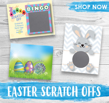 Pin our Easter Egg Scratch Off Game Card on Pinterest