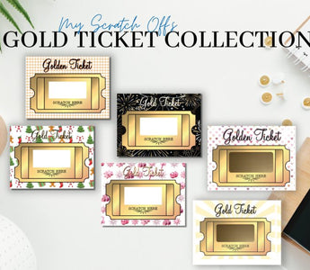 The Gold Ticket Collection of Scratch Off Cards
