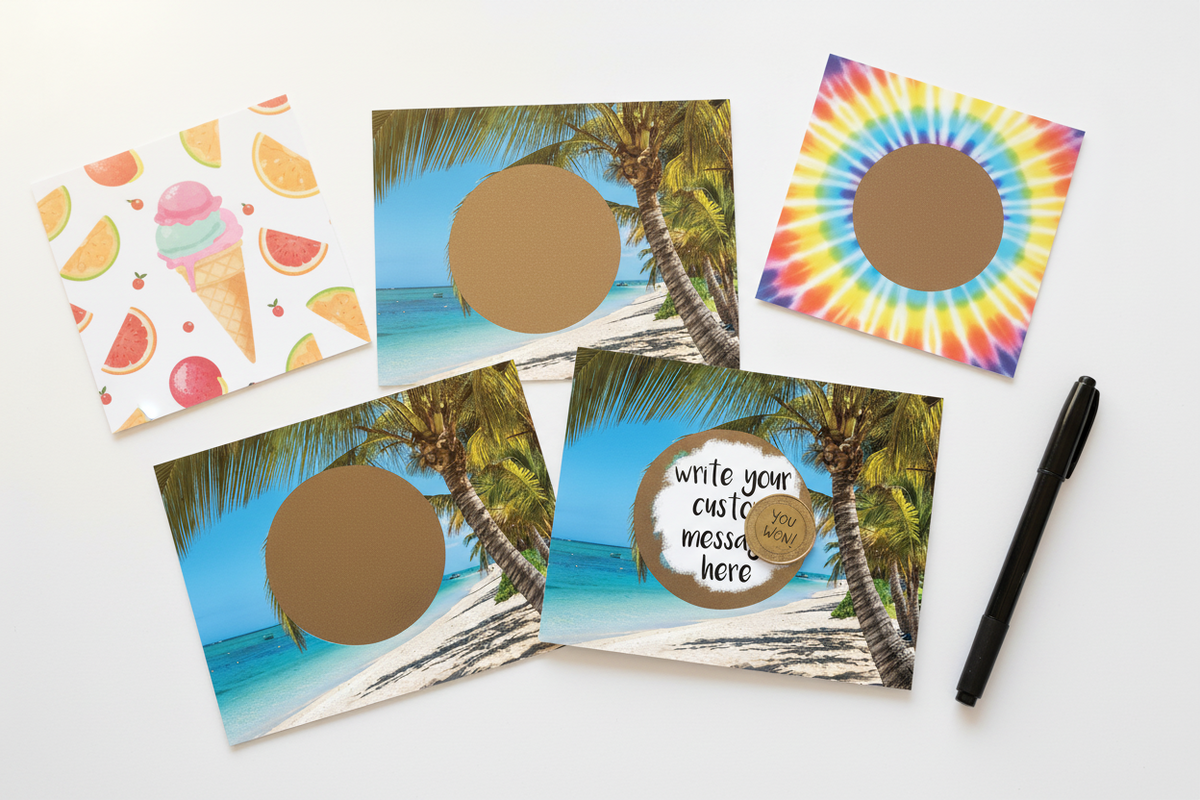 How to DIY Your Own Scratch Off Cards for Any Occasion