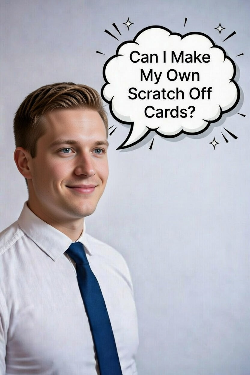 Can I Make My Own Scratch Off Cards?