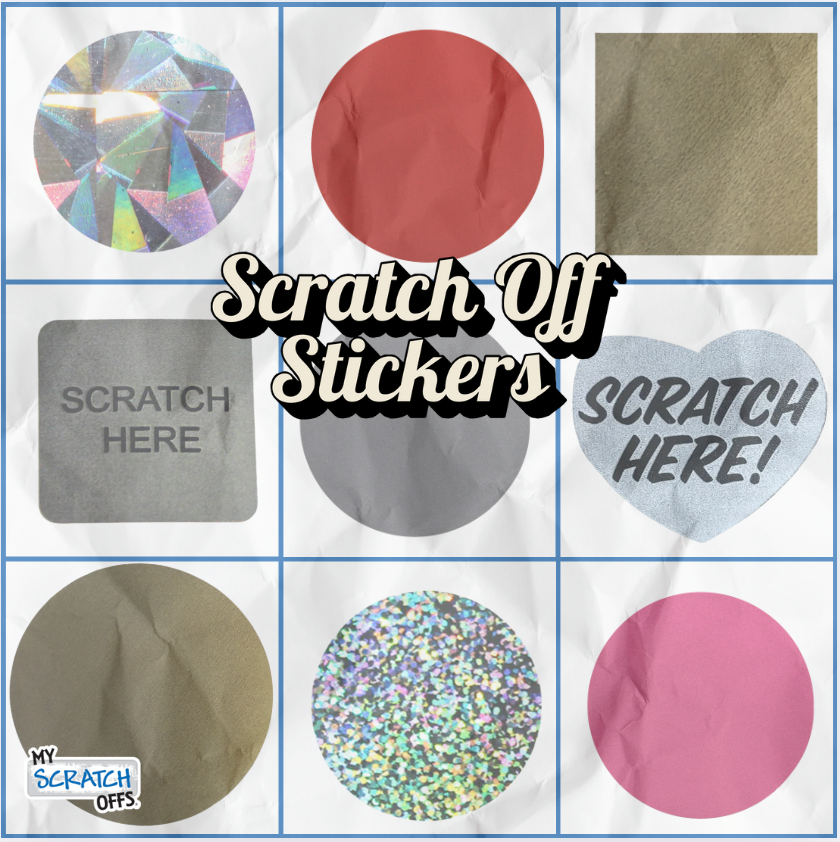 Scratch Off Stickers- What can you use them for?