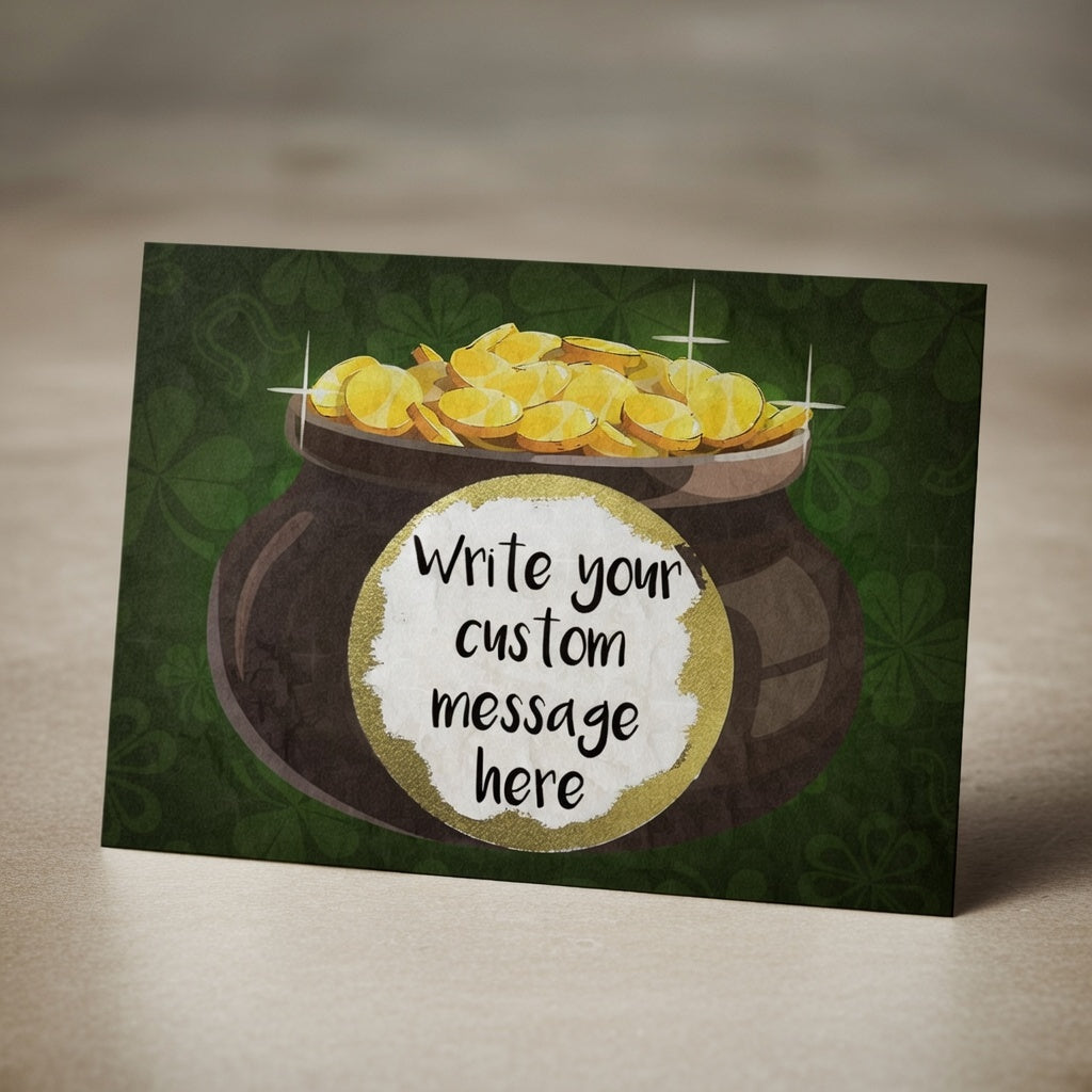 Unlock the Luck of the Irish: Our DIY Pot O' Gold Scratch-Off Cards Are Here for St. Patrick's Day!