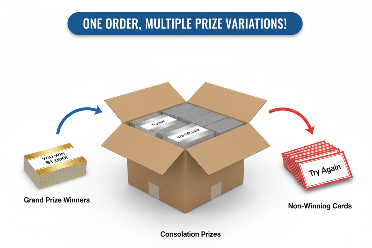 What is a Scratch-Off Variation and How Does Ordering Work?
