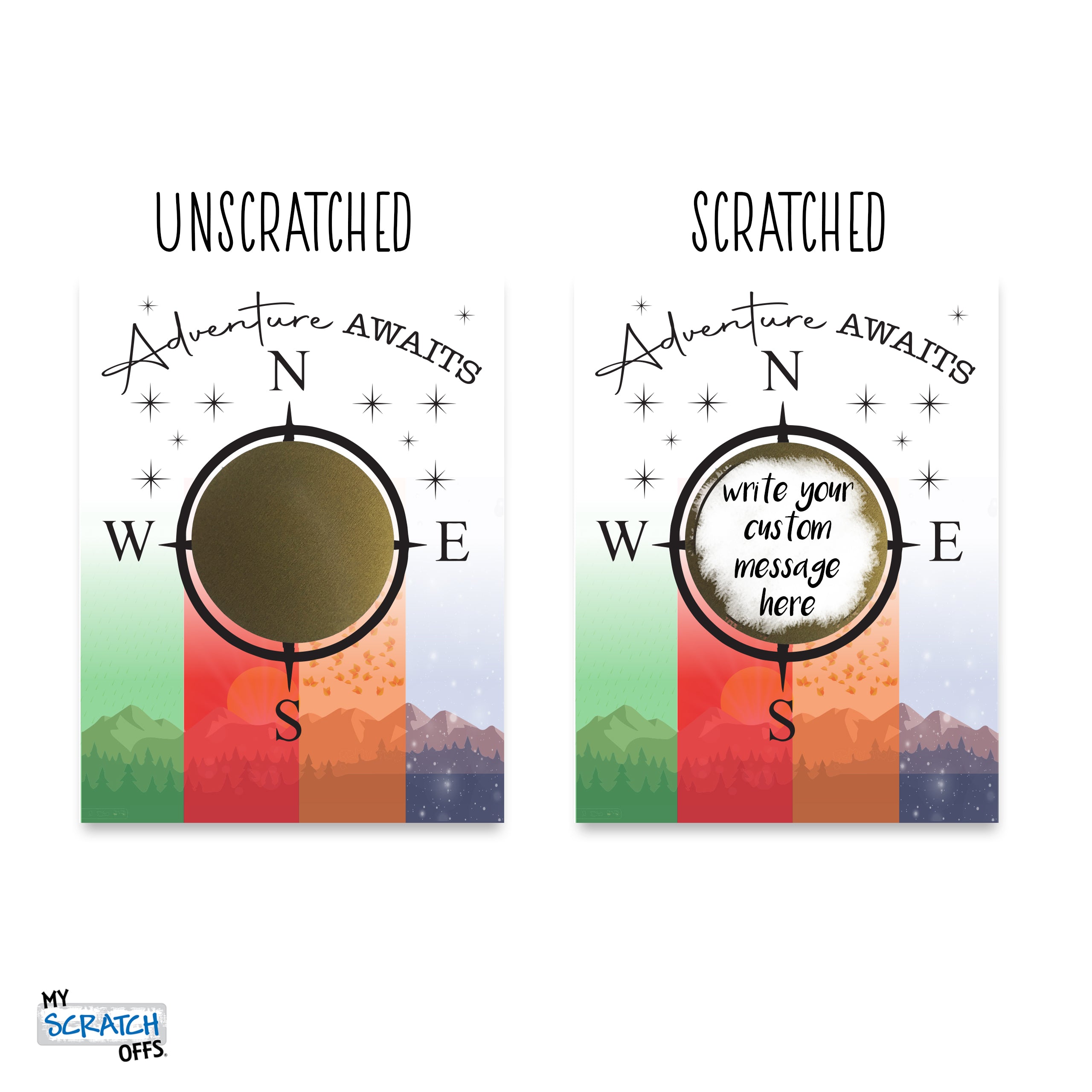 DIY Make Your Own Scratch Off Note Card Adventure Awaits 20 Pack My diy-make-your-own-scratch-off-note-card-adventure-awaits-20-pack-my