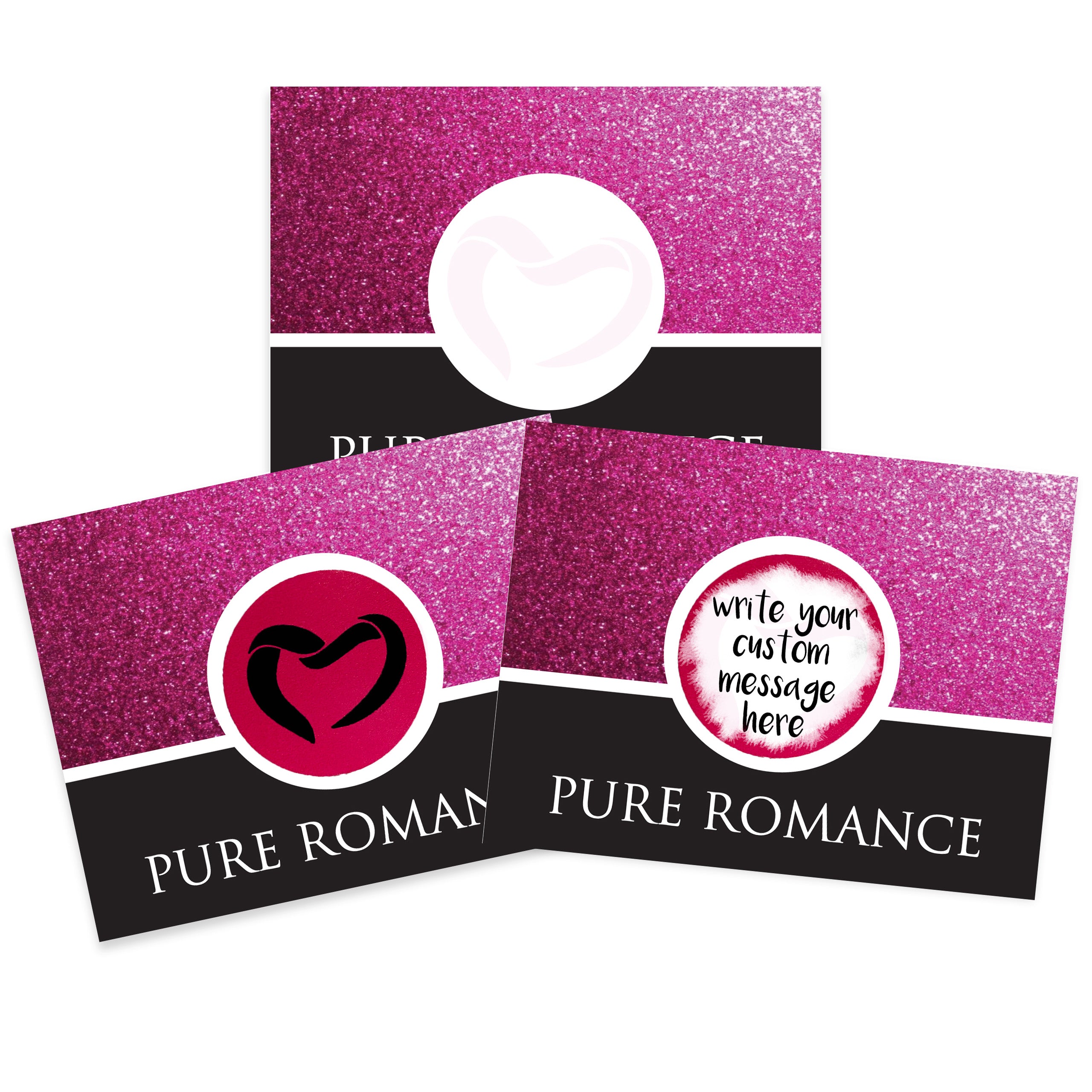 ScratchNotes Pure Romance Glitter 50 Pack