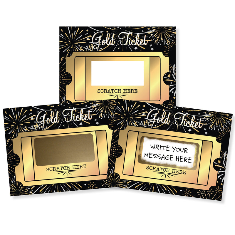 20 Cards with Blank Area to Write Message