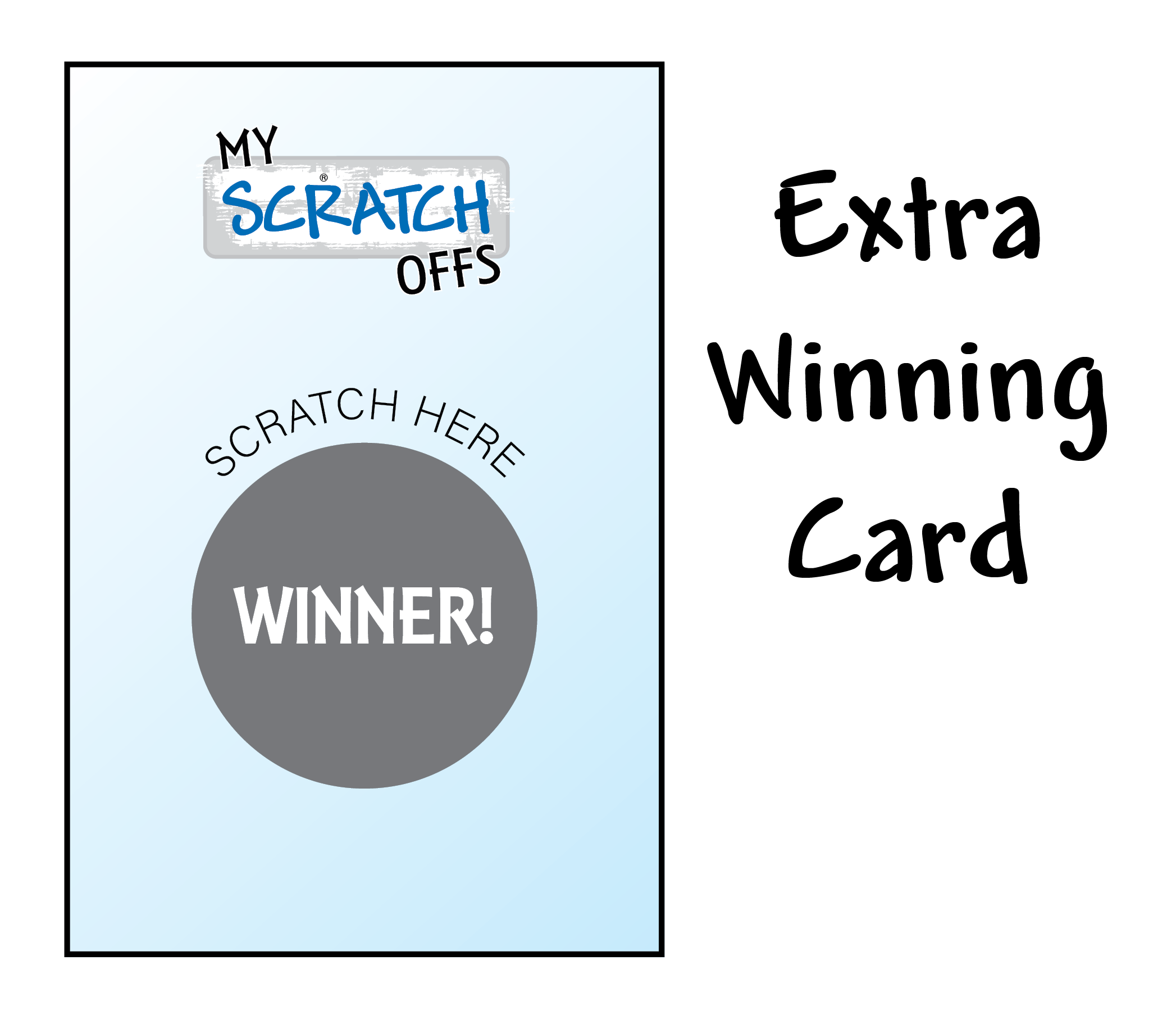 Extra Winning Card - Valentine's Day Game Cards - My Scratch Offs
