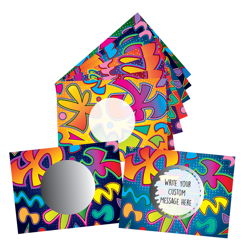 50 Zig Zag Cards