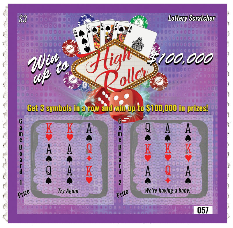 5 faux billets de loterie pour annoncer la grossesse