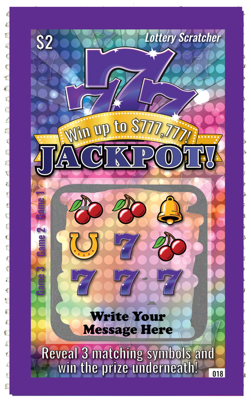 1 ou 5 ou 10 réplique(s) de ticket de loterie à faire soi-même