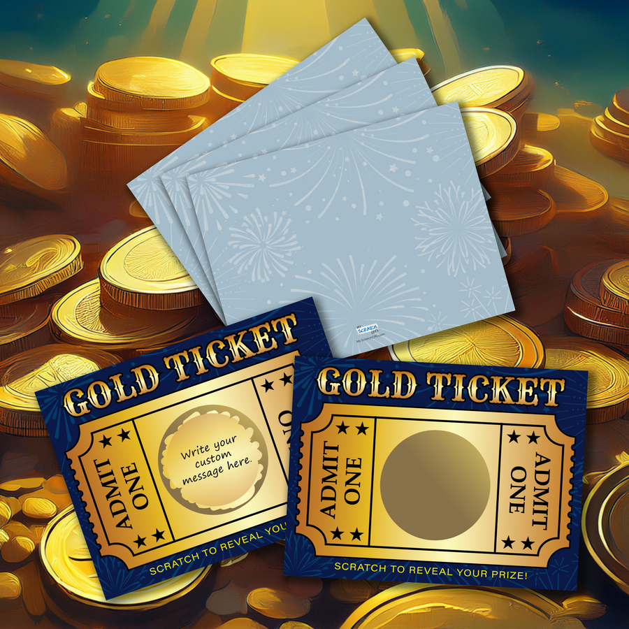 DIY Scratch Off Cards