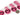 Pure Romance Logo 1.5" Hot Pink Scratch Off Labels