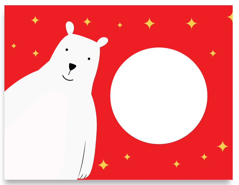 20 cartes avec espace vierge pour écrire un message