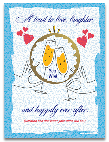 2 tarjetas ganadoras